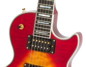 Epiphone Prophecy Les Paul Custom Plus GX - Cherry Sunburst | Long